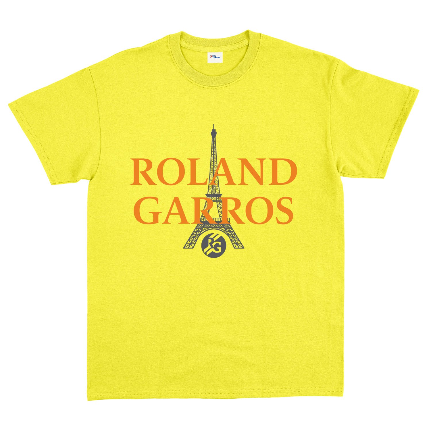 Roland Garros 2026 Casual Tişört M - Sarı