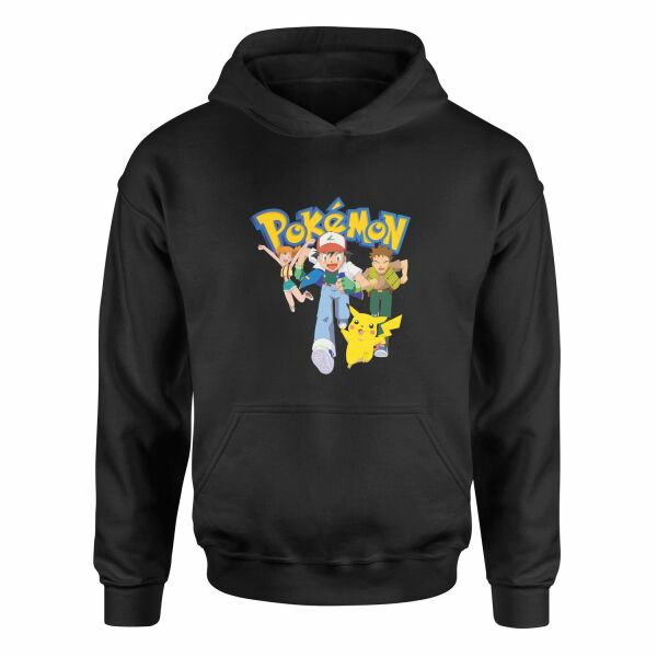Pokemon Gotta Catch ’em All Hoodie M - Siyah