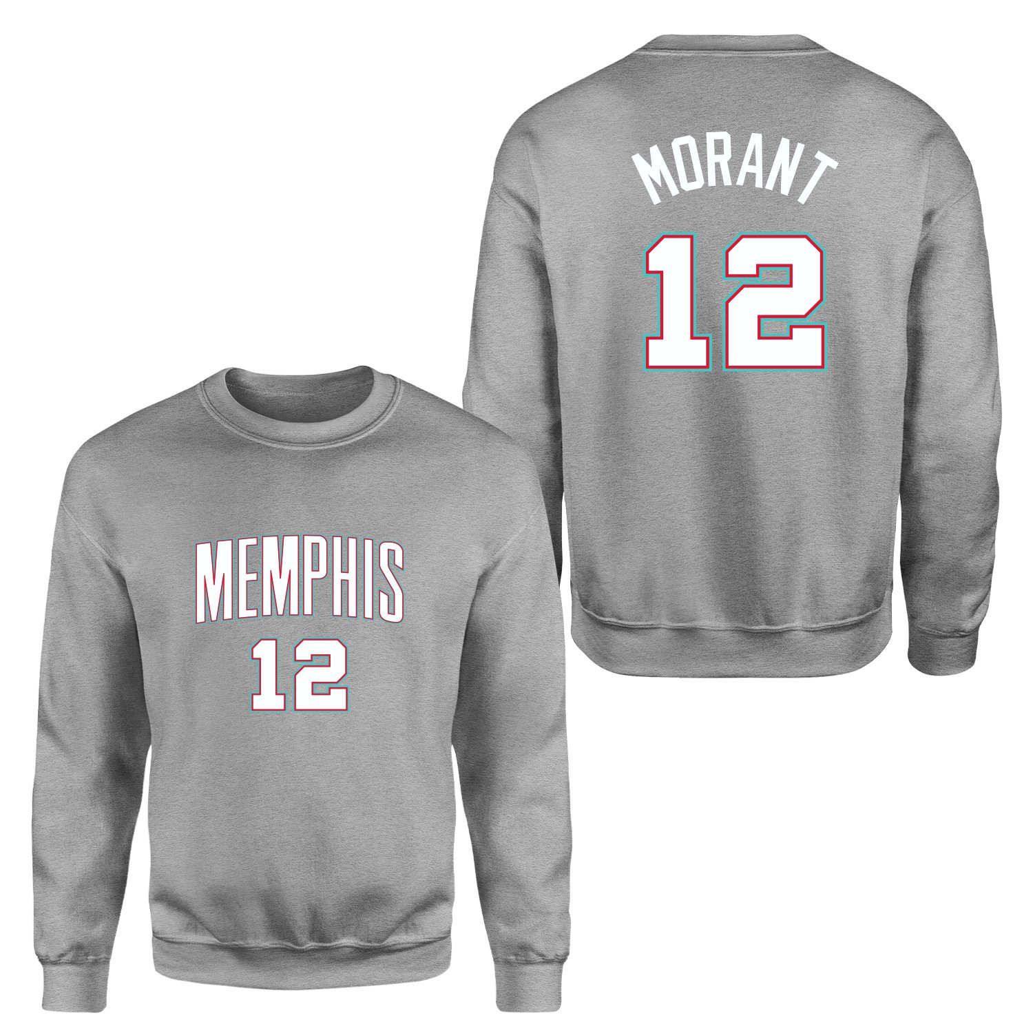 Ja Morant Memphis Forma Sweatshirt XXL - Gri