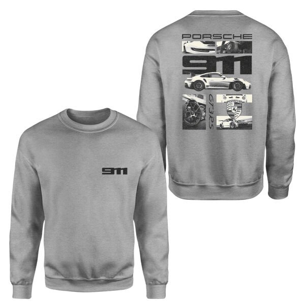 GT3 RS Grunge Sweatshirt XL - Gri