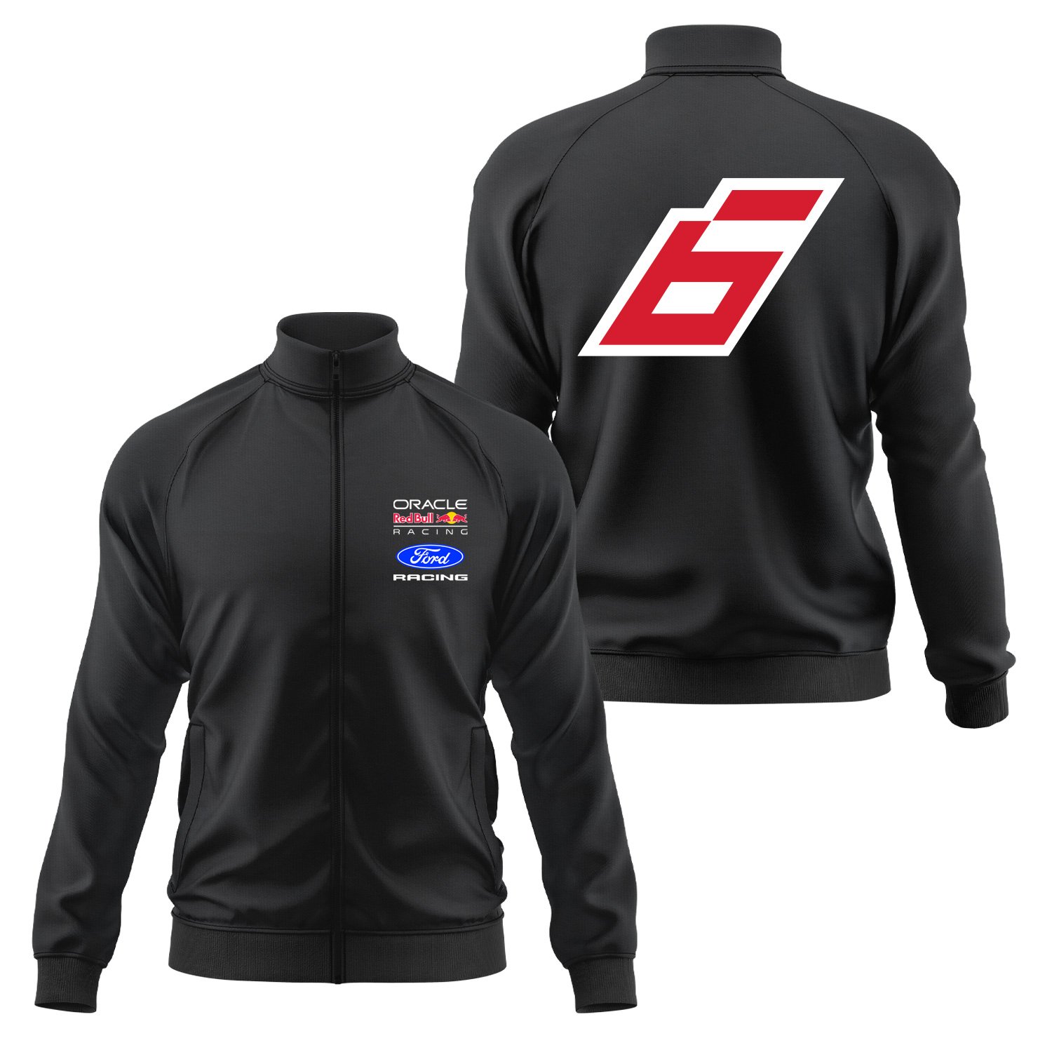 Isack Hadjar Red Bull Jersey Fermuarlı Sweatshirt