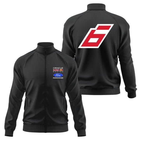 Isack Hadjar Red Bull Jersey Fermuarlı Sweatshirt