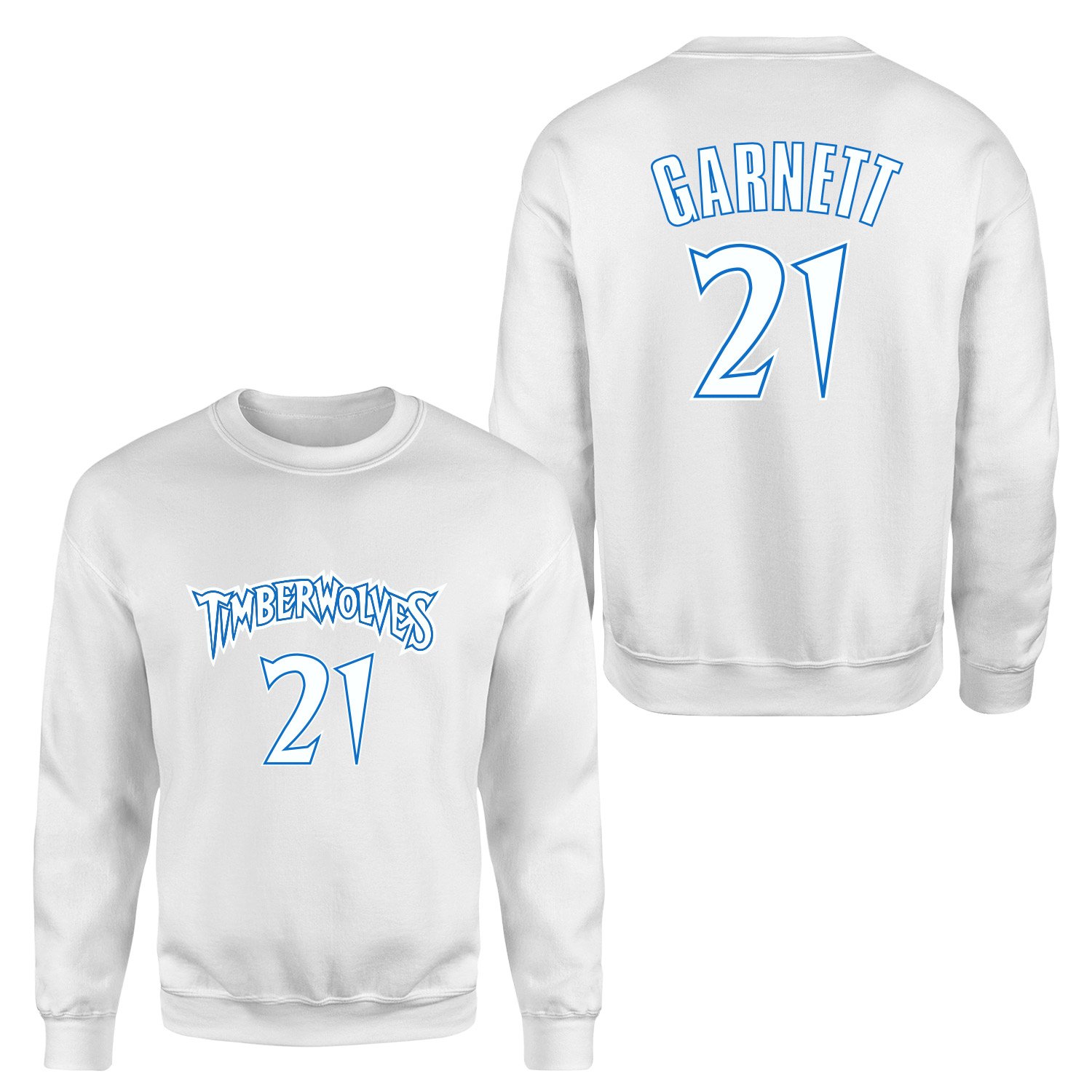 Kevin Garnett 21 THRBCK Forma Sweatshirt XXL - Beyaz