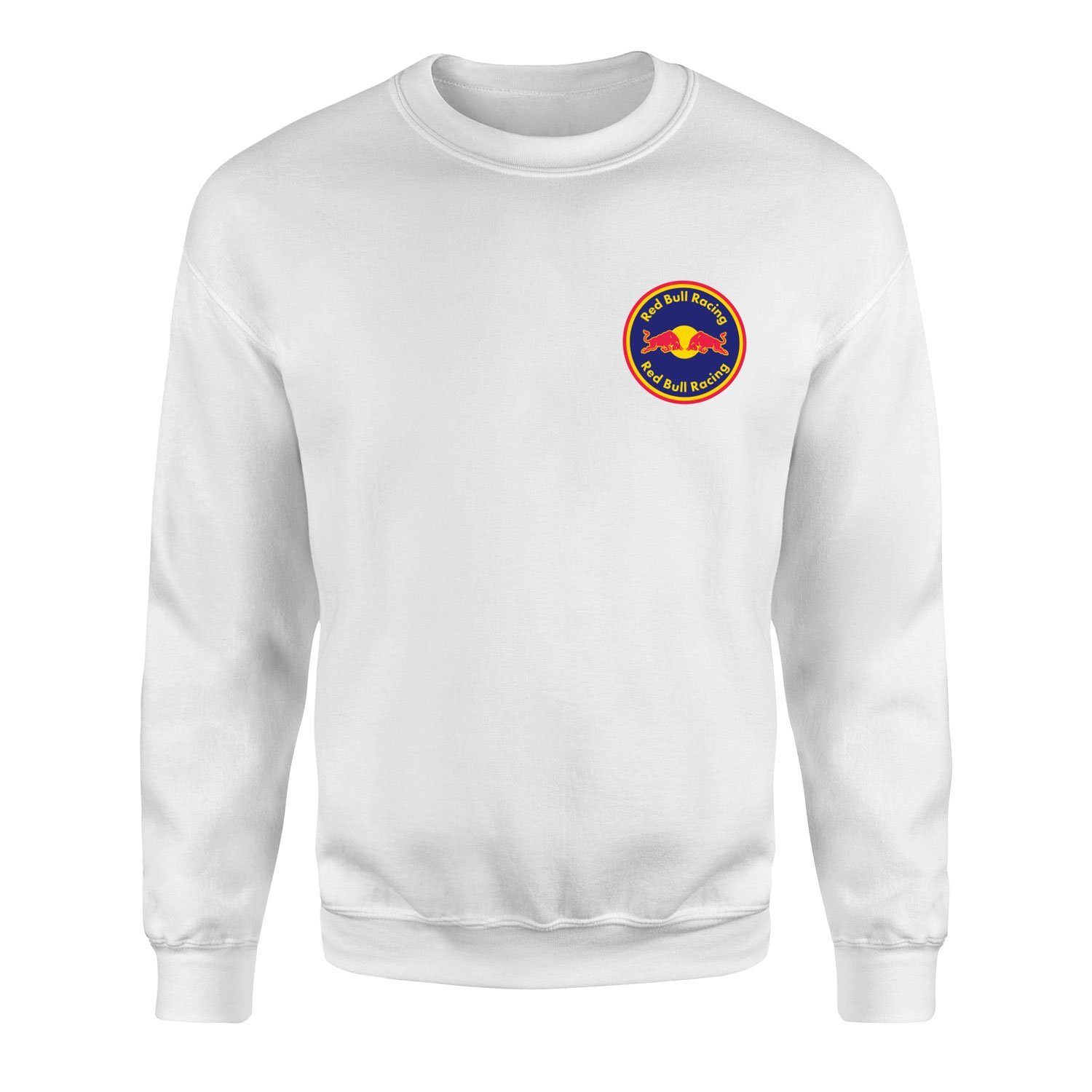 Red Bull Racing Badge Sweatshirt L - Beyaz