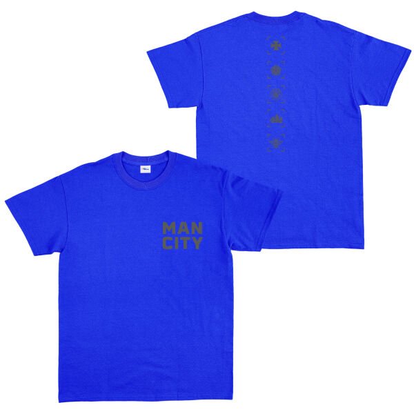 Manchester City Heritage Tişört XL - Mavi