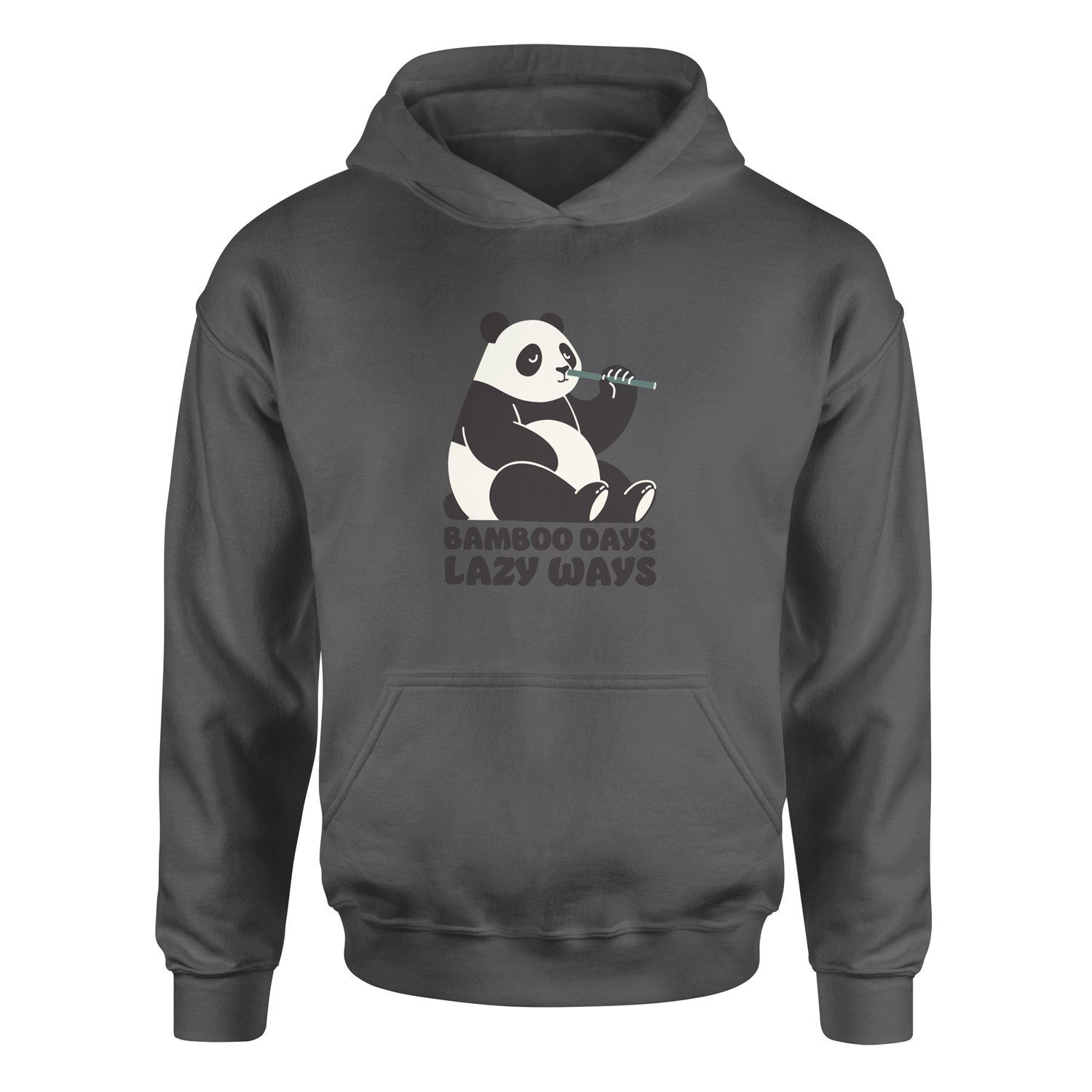 Bamboo Days Lazy Ways Hoodie L - Füme
