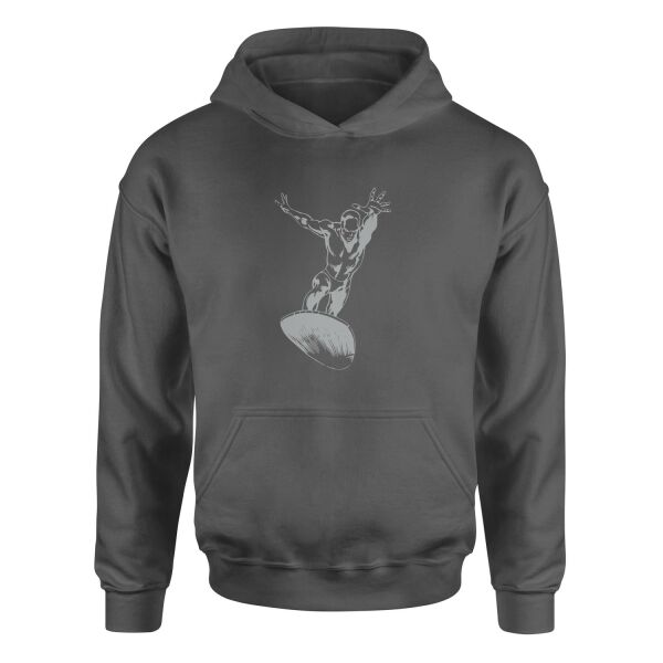 Silver S Hoodie M - Füme