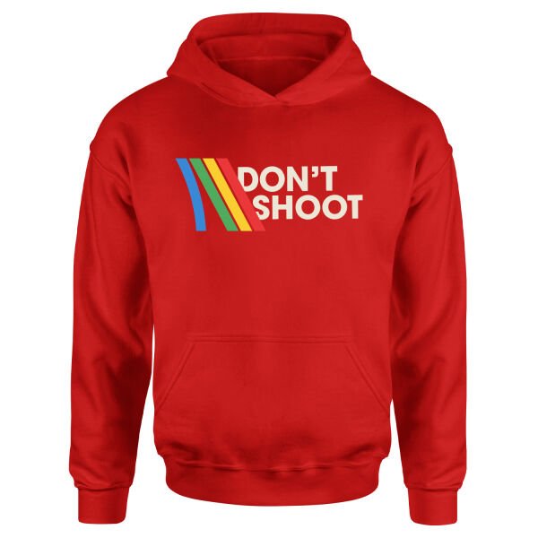 Don’t Shoot Hoodie M - Kırmızı