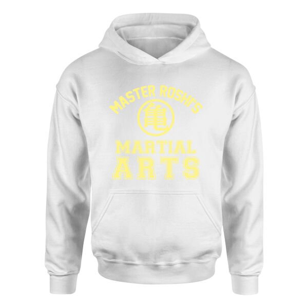 Master Roshi’s Martial Arts Hoodie M - Beyaz