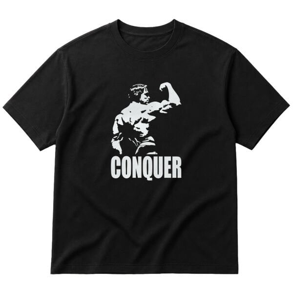 Arnold Conquer Oversize Tişört
