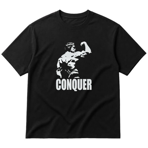 Arnold Conquer Oversize Tişört