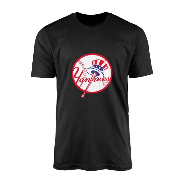 NY Yankees Uncle Sam Tişört L - Siyah