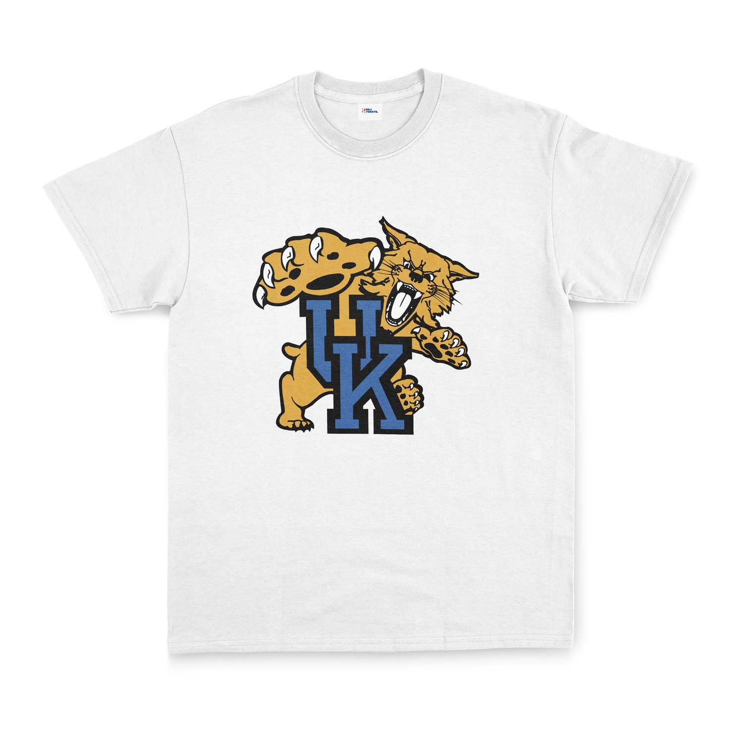 Kentucky Wildcats Tişört XXL - Beyaz