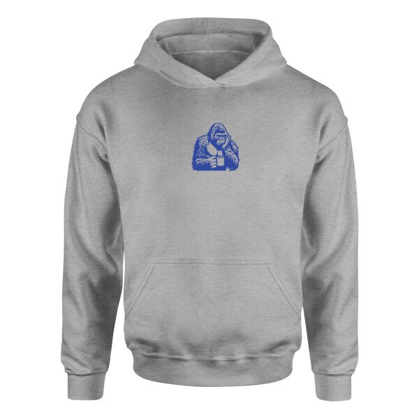Goril Hoodie S - Gri