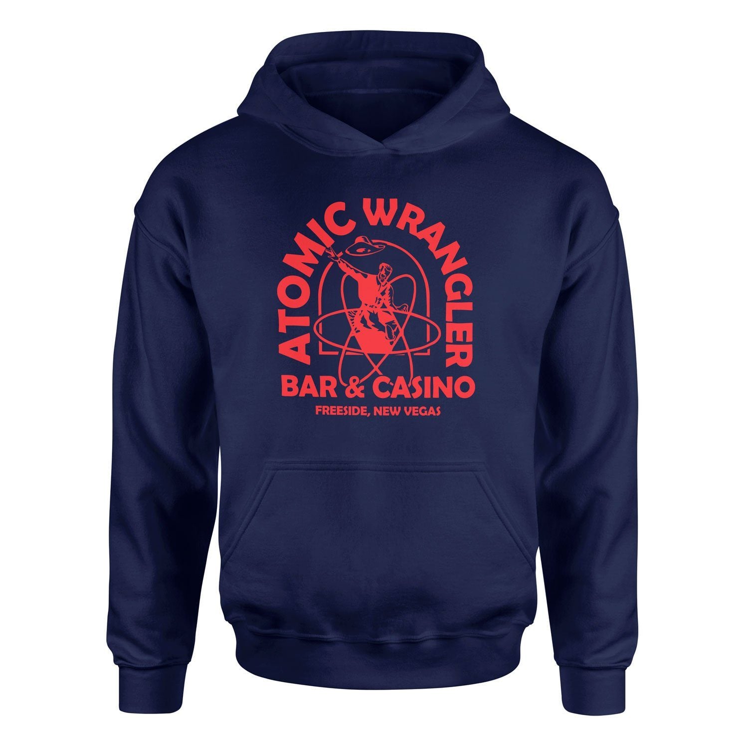 Atomic Wrangler | Fallout Hoodie L - Lacivert
