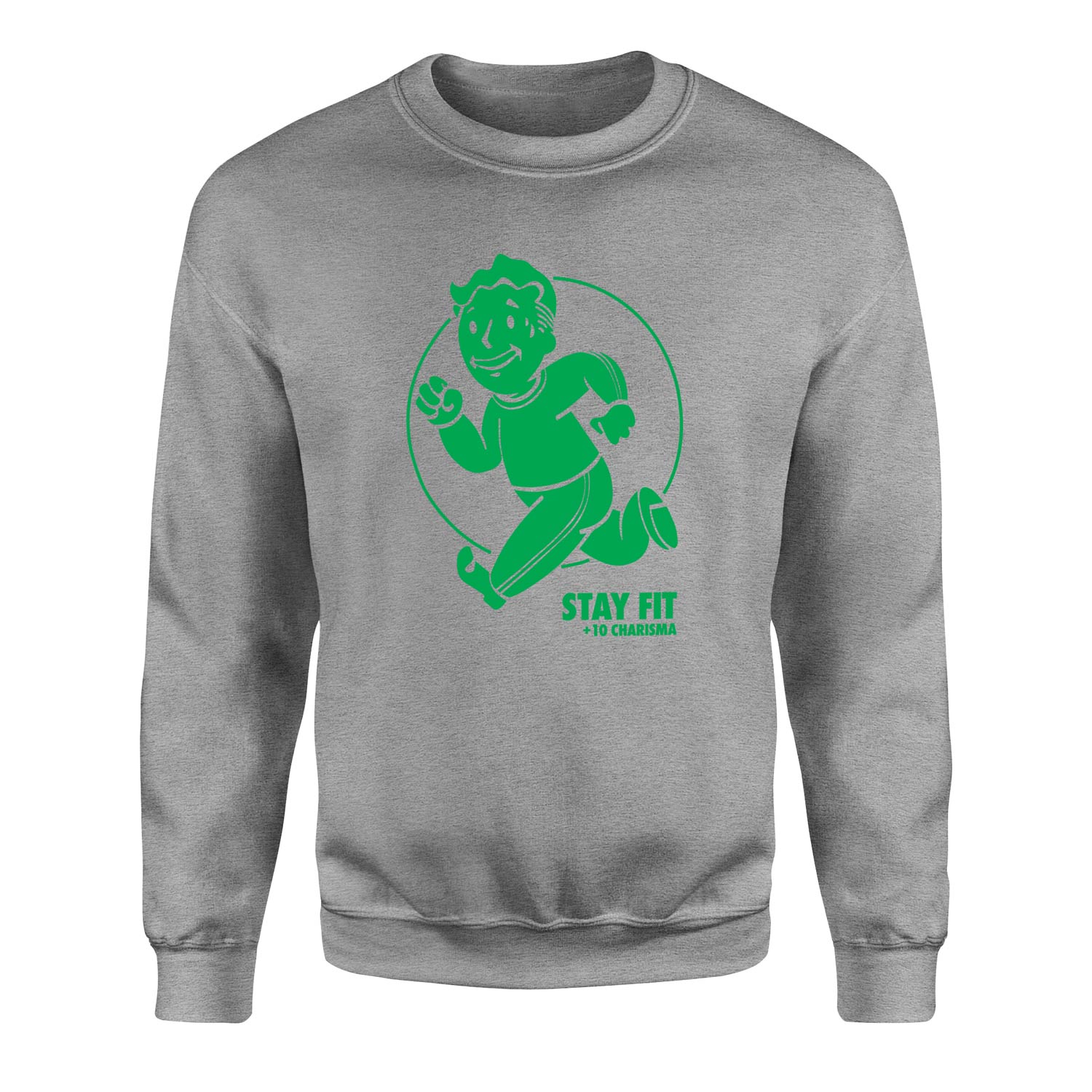 Vault Boy Stay Fit Sweatshirt XXL - Gri