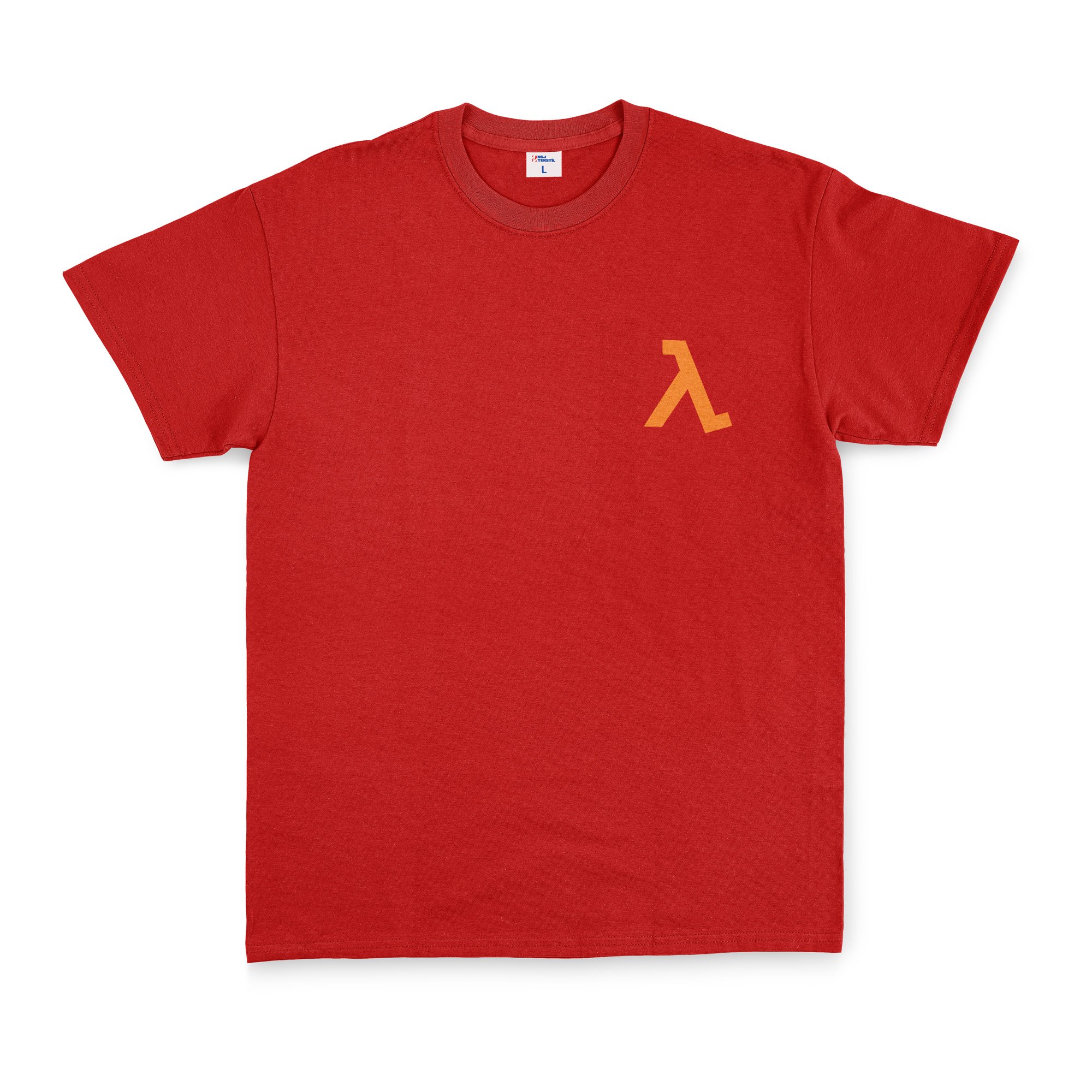 Half-Life Lambda Tişört L - Kırmızı