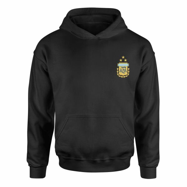Arjantin Hoodie M - Siyah
