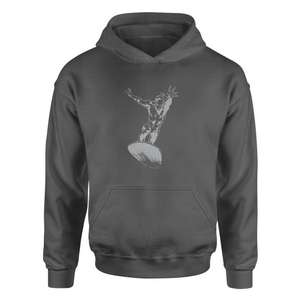 Silver S Hoodie L - Füme