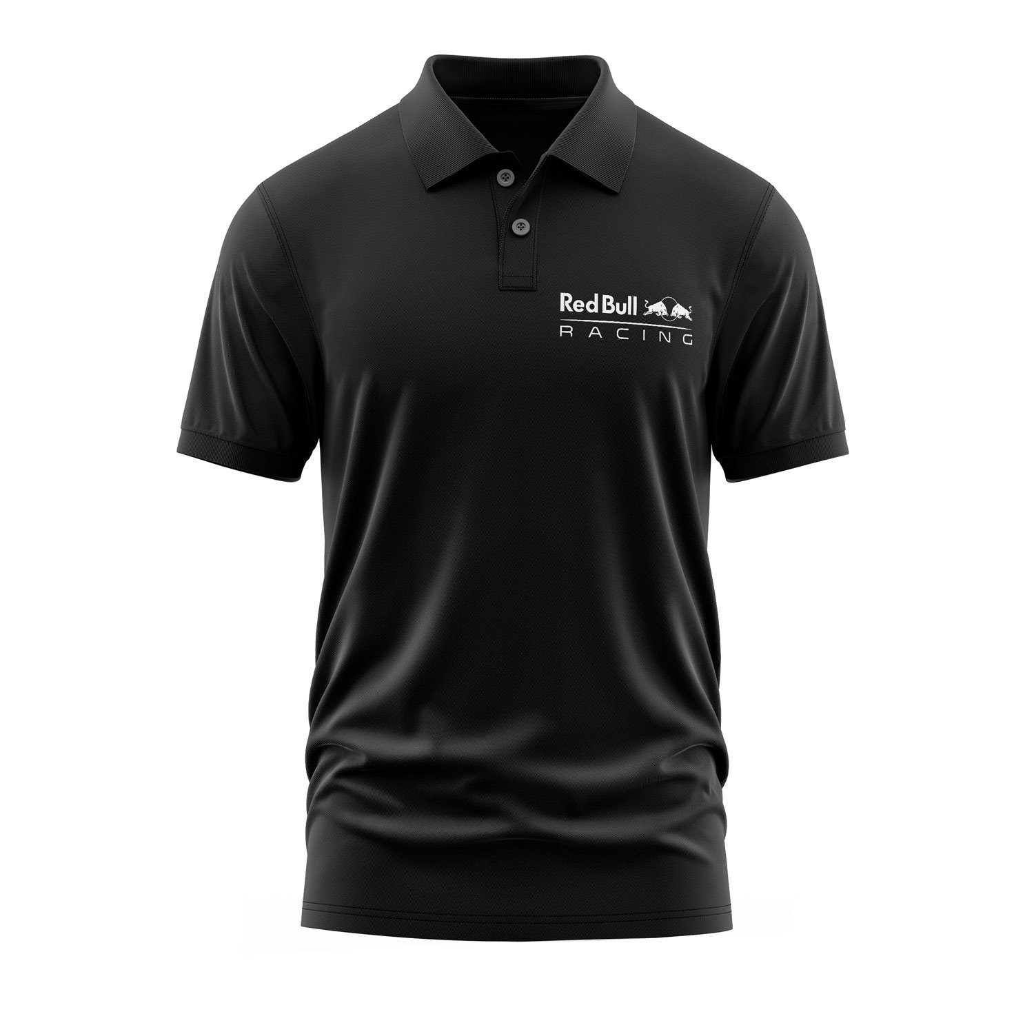 Red Bull Racing White Polo Tişört M - Siyah