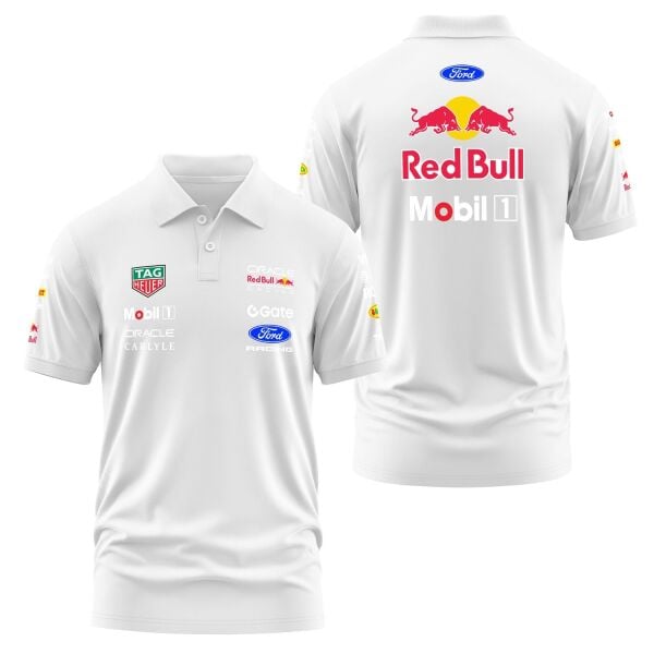 Oracle Red Bull Racing 2026 Teamline Polo Tişört XL - Beyaz | OUTLET