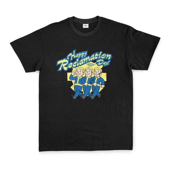 Happy Reclamation Day Tişört S - Siyah | OUTLET