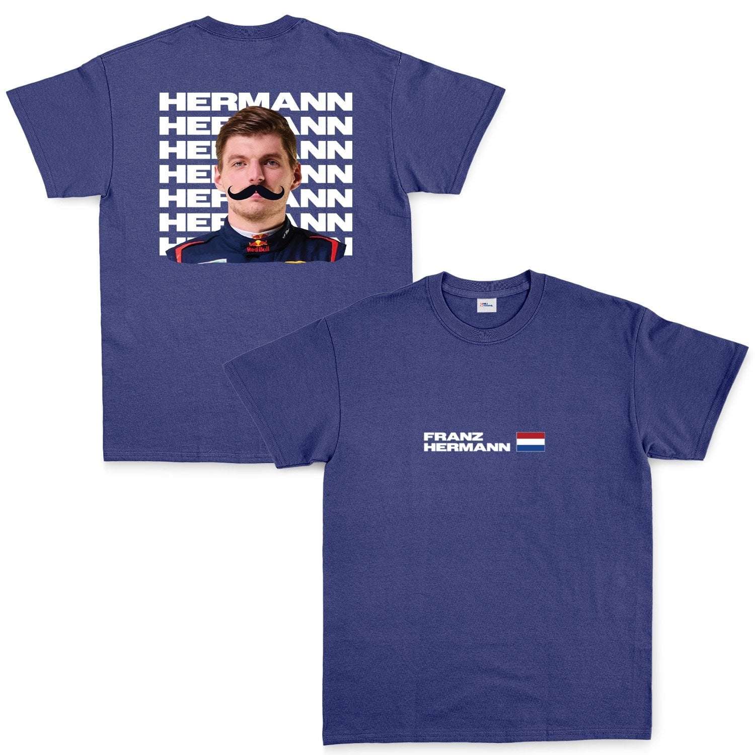 Franz Hermann Red Bull Driver Tişört L - İndigo Mavisi | OUTLET