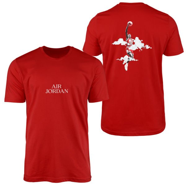 Air Jordan His Airness SE Tişört XL - Kırmızı