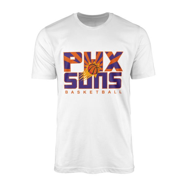 PHX Suns Tişört L - Beyaz