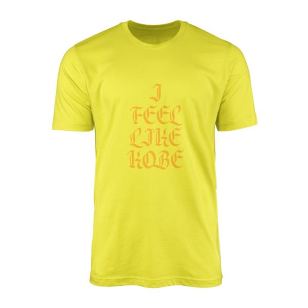I FEEL LIKE KOBE Tişört S - Sarı