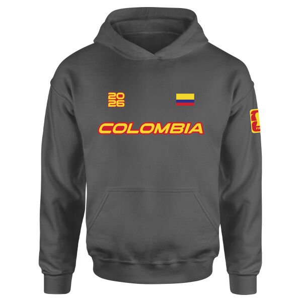 Kolombiya 2026 Hoodie M - Füme