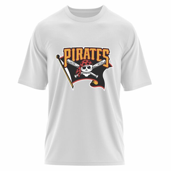 The Pirates Oversize Tişört L - Beyaz
