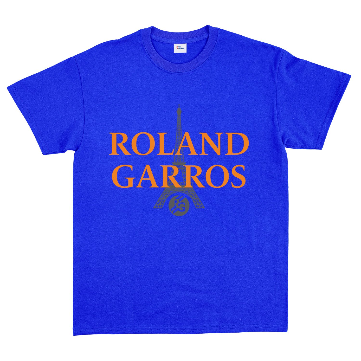 Roland Garros 2026 Casual Tişört L - Mavi
