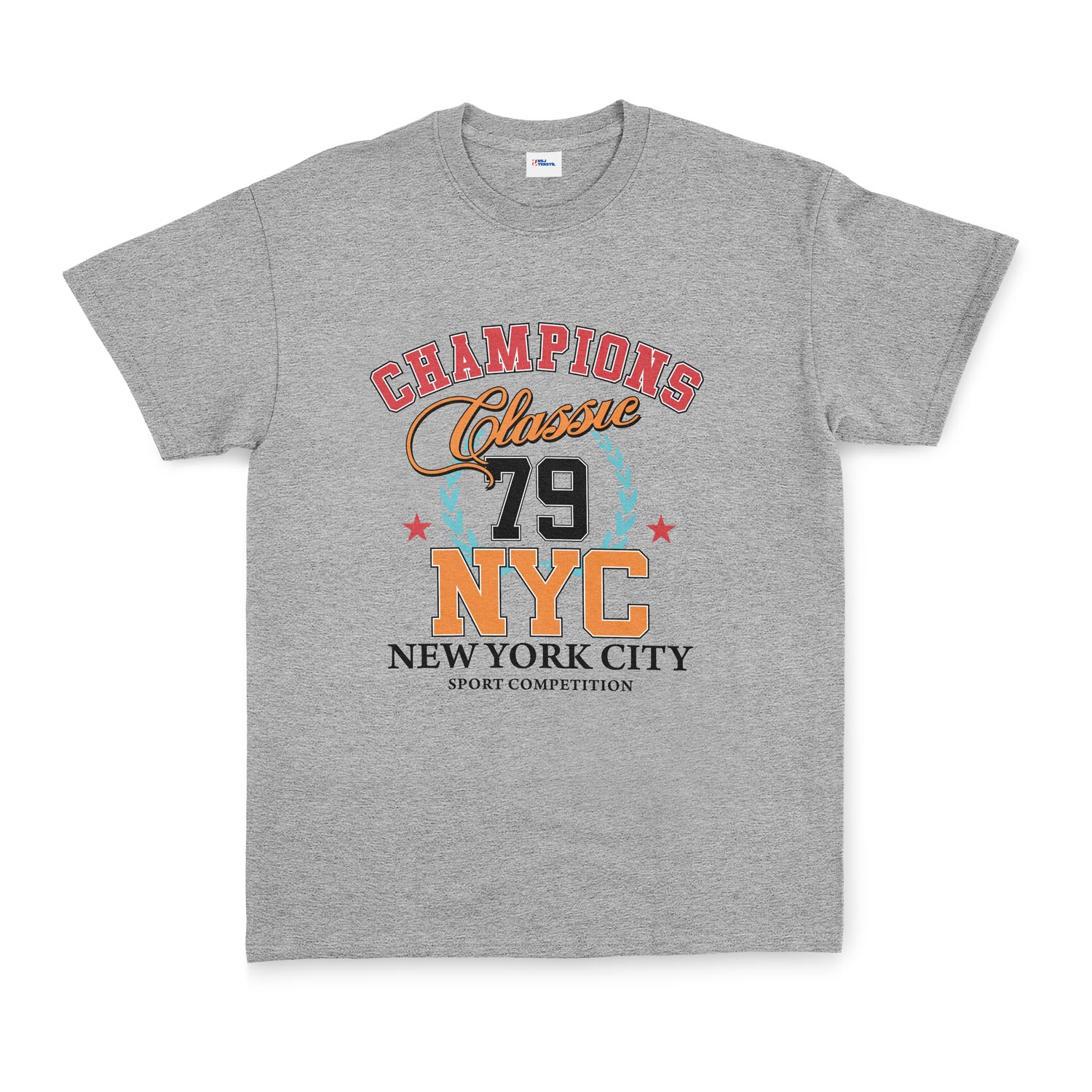 Champions Classic NYC Tişört L - Gri
