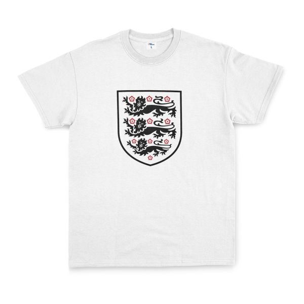 Three Lions Shield Tişört XXL - Beyaz