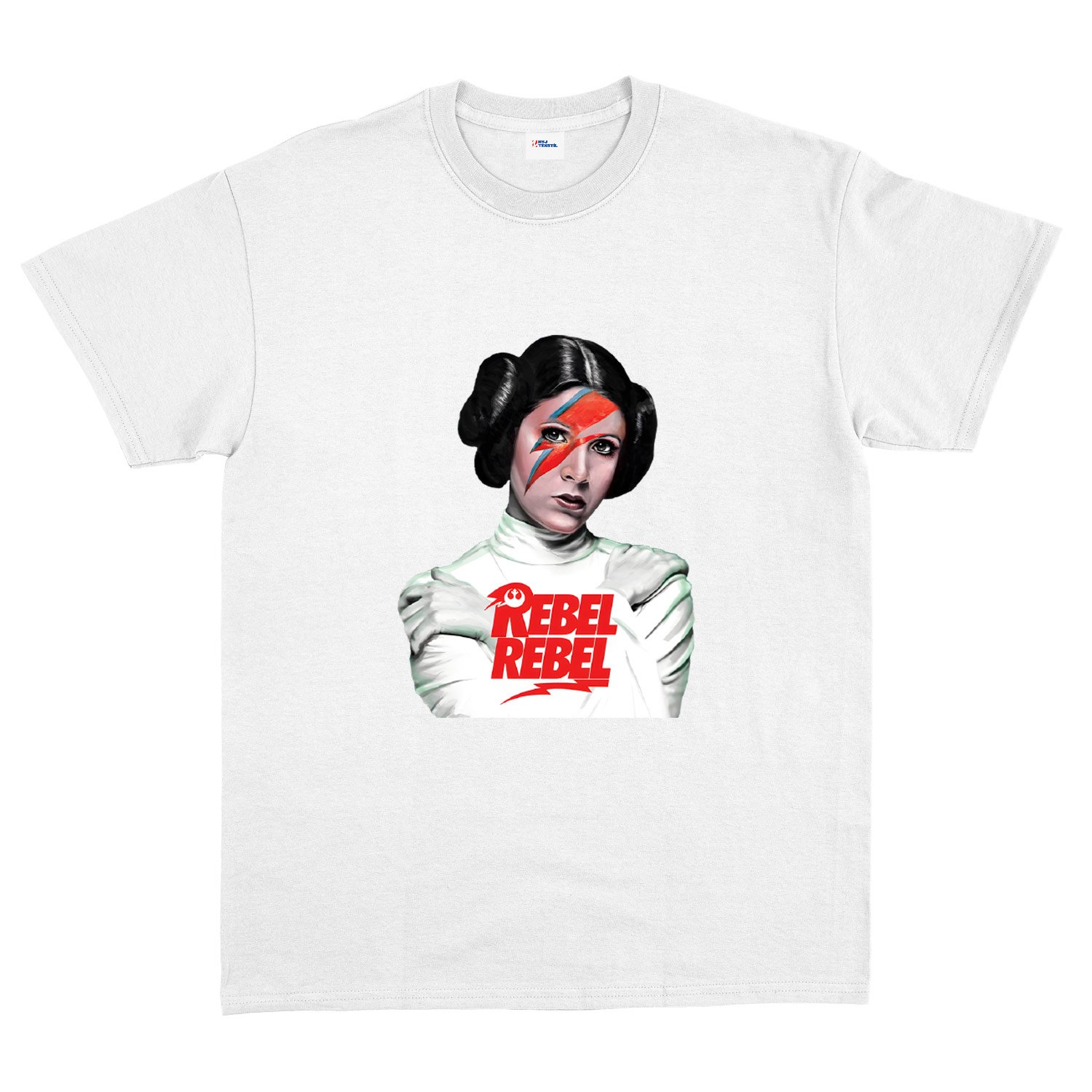 Rebel Rebel Tişört XXL - Beyaz