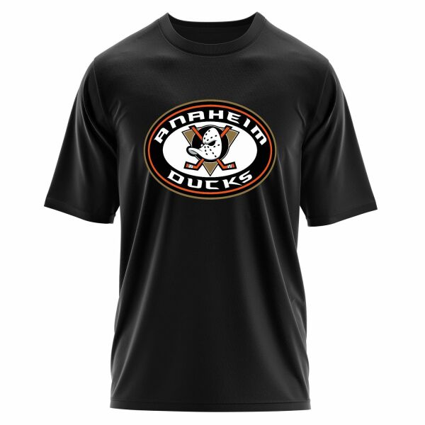Anaheim Ducks Oversize Tişört M - Siyah