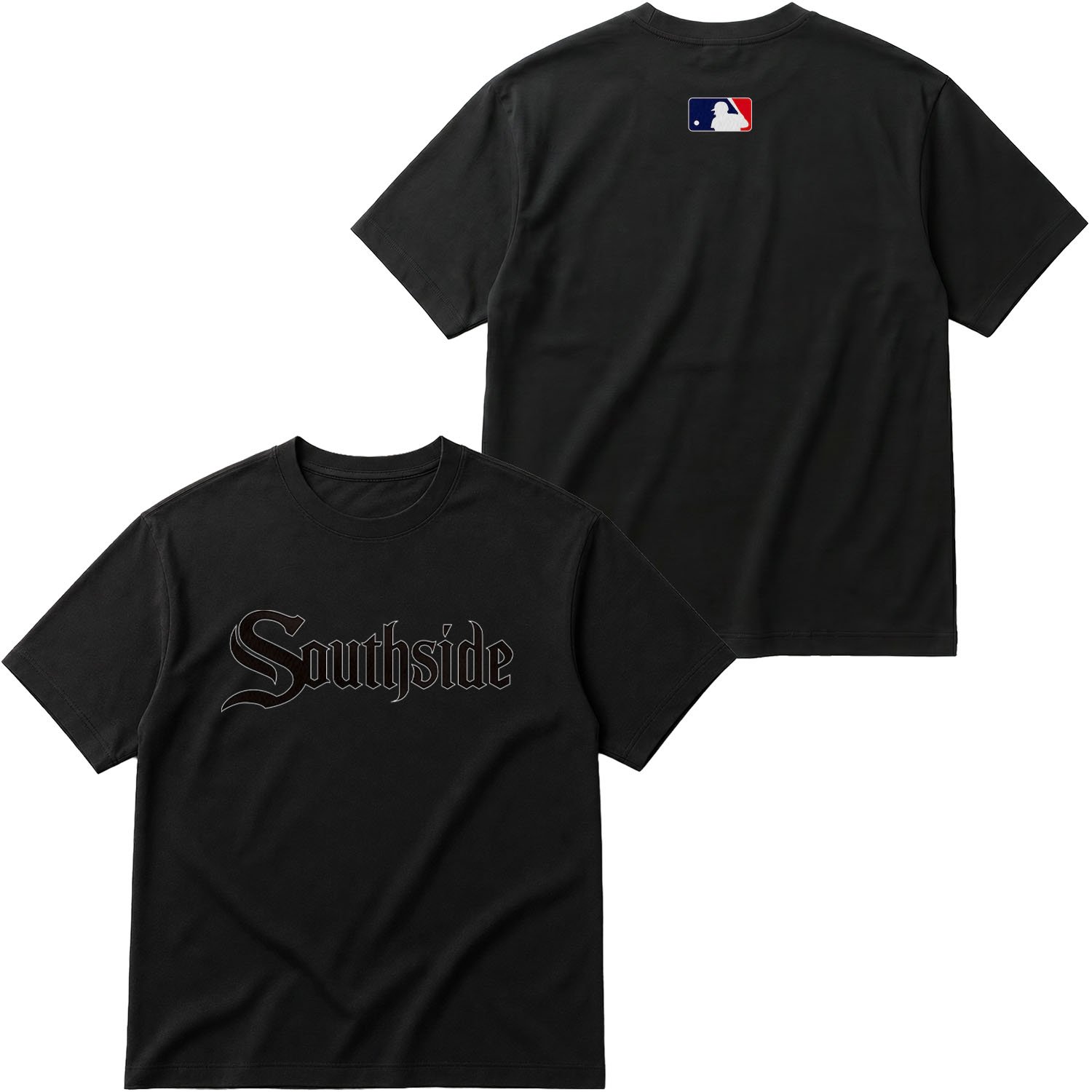 Chicago White Sox B | Southside MLB Oversize Tişört S - Siyah