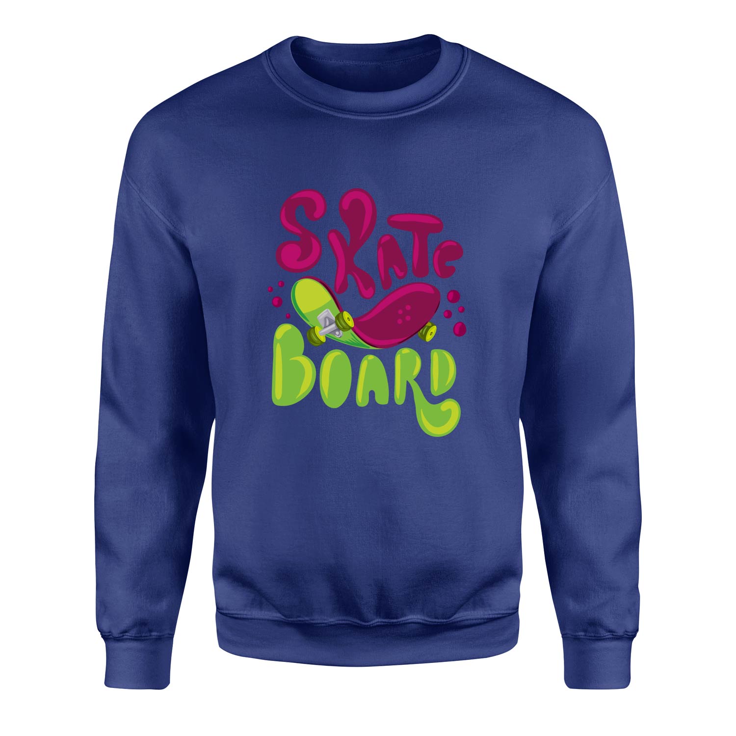Dripping Skate Sweatshirt S - İndigo Mavisi