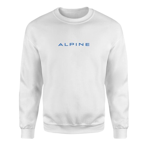 ALPINE Sweatshirt XL - Beyaz