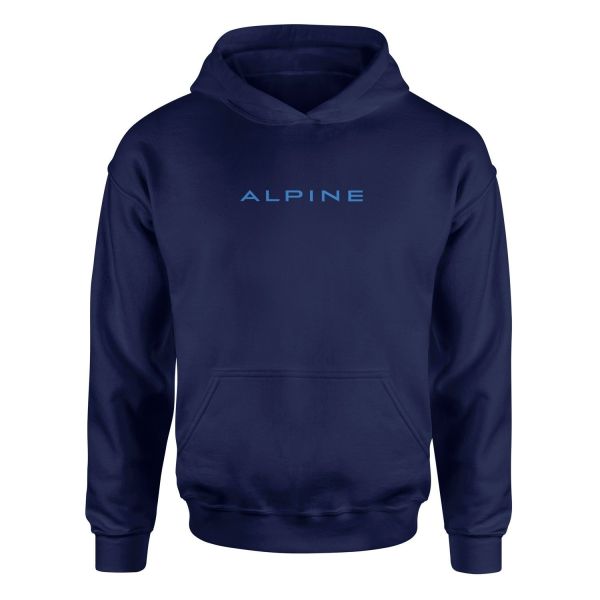 ALPINE Hoodie S - İndigo Mavisi