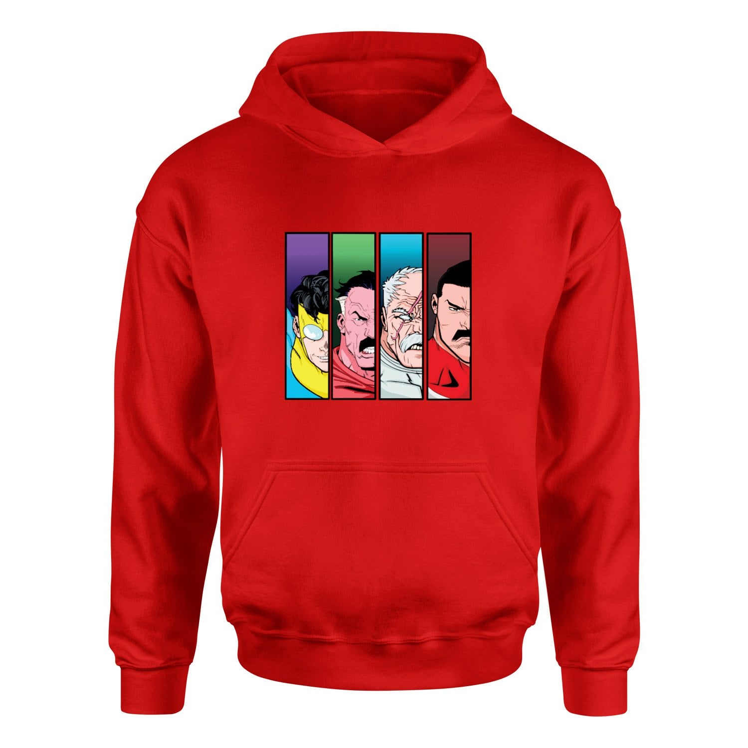 Viltrumites Hoodie XXL - Kırmızı