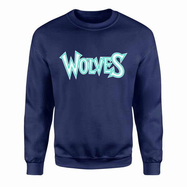 Wolves Sweatshirt S - İndigo Mavisi