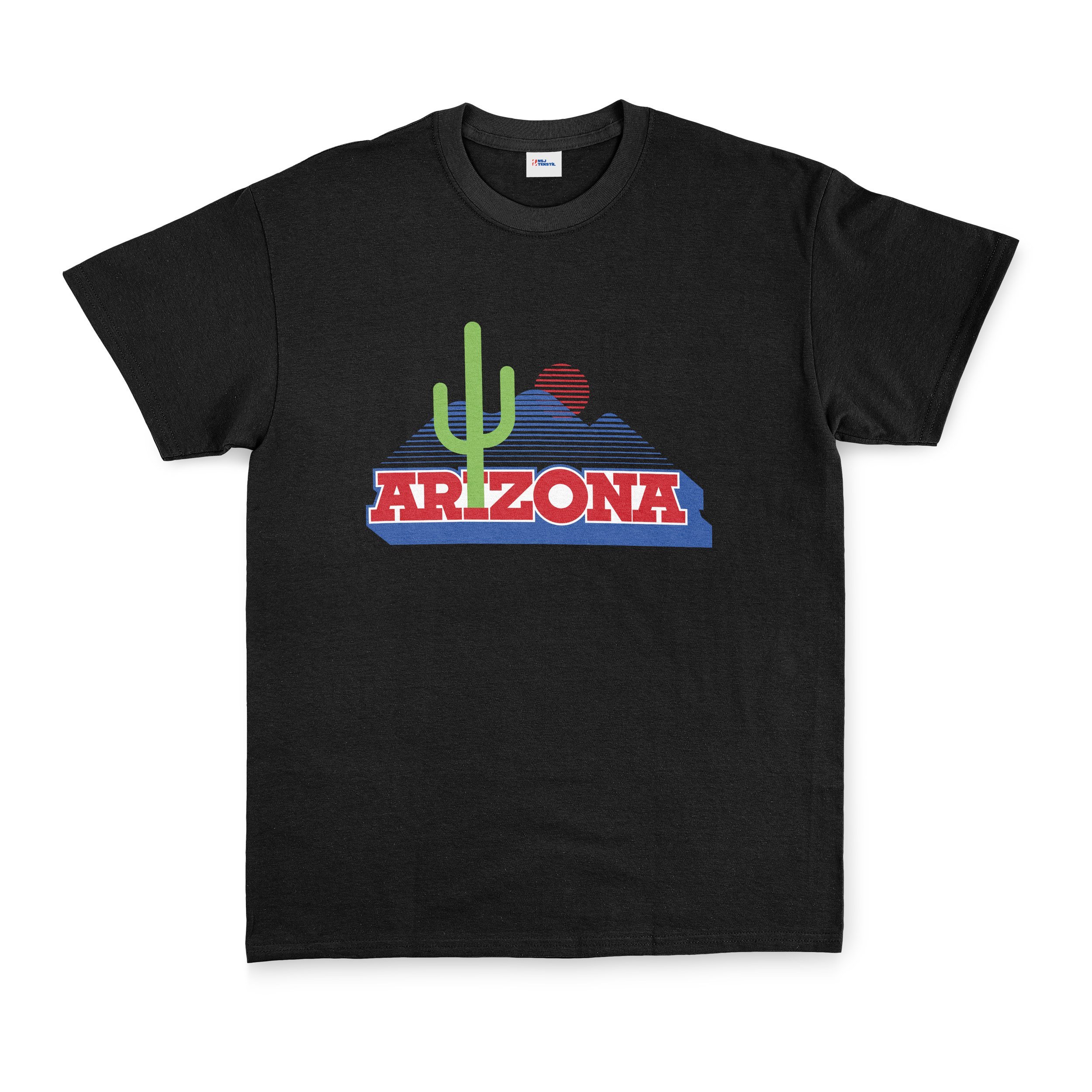 Arizona Wildcats Graphic Tişört XXL - Siyah | OUTLET