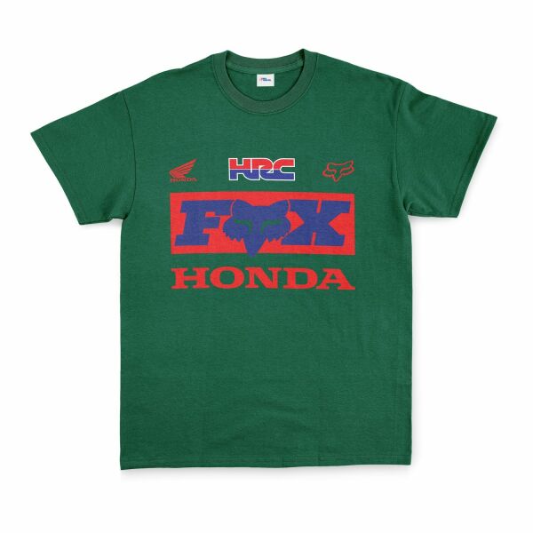 HONDA Racing x Fox Tişört M - Nefti Yeşili