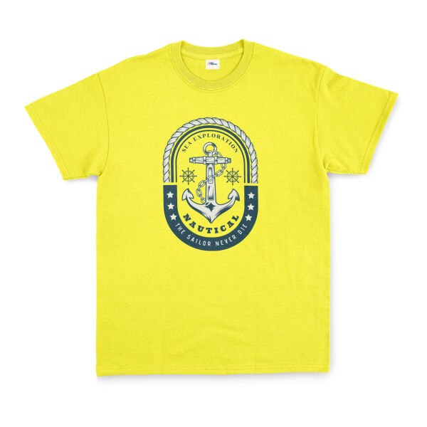Nautical Tişört XL - Sarı