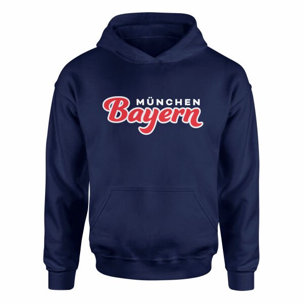Bayern München Hoodie XL - İndigo Mavisi
