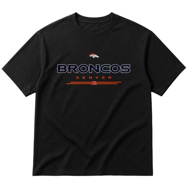 Denver Broncos AFC Oversize Tişört