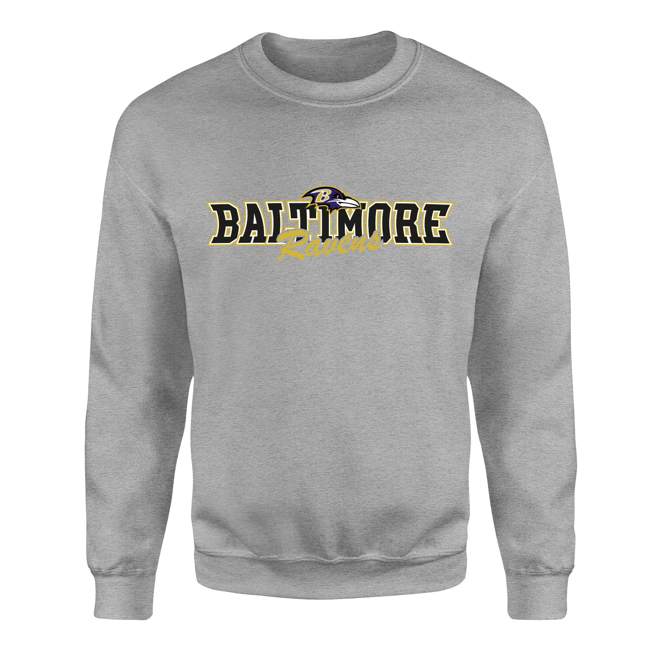 Baltimore Ravens BR Sweatshirt M - Gri