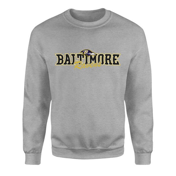 Baltimore Ravens BR Sweatshirt M - Gri